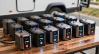 top camper dual battery chargers