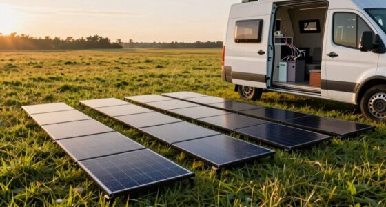 top camper solar panel kits
