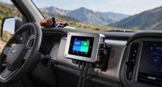 top camper van dual chargers