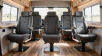 top camper van seat bases