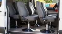 top camper van swivel bases