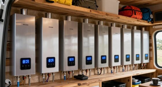 top camper van water heaters