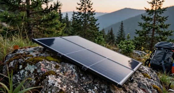 top camping foldable solar panels