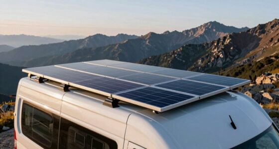 top flexible camper van solar panels