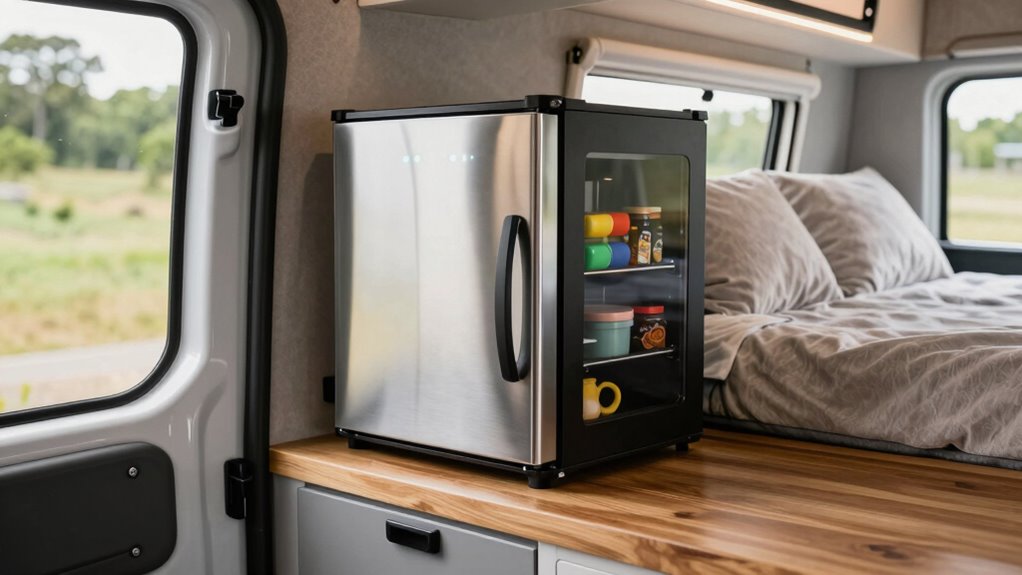 top ford transit camper fridges