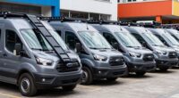 top ford transit ladder racks