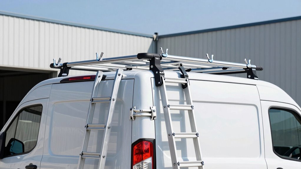 top ford transit ladder racks