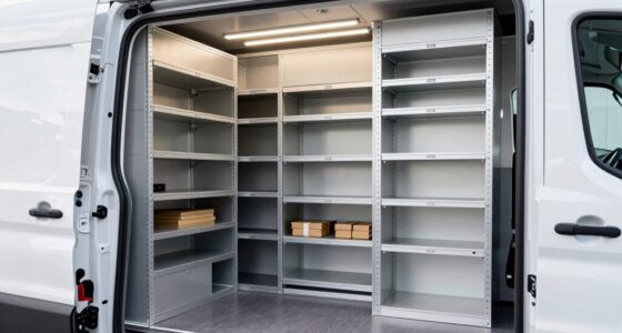 top ford transit shelving options