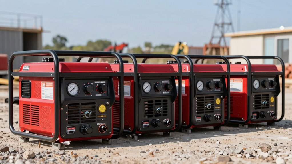 top gas powered generator welder combos