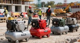 top job site air compressors