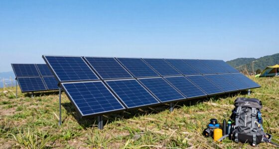 top portable camping solar panels