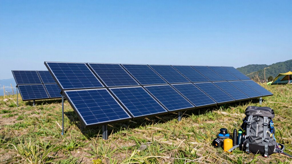 top portable camping solar panels