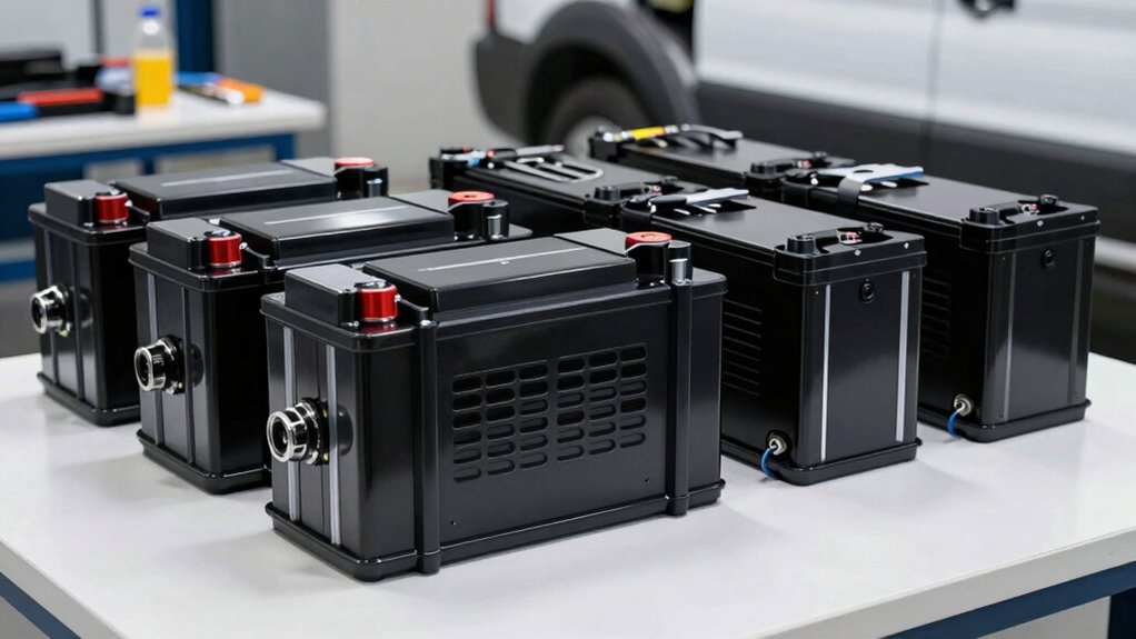top six ford transit batteries