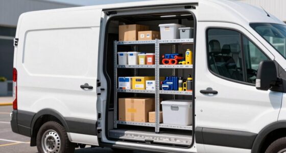 top transit delivery shelving