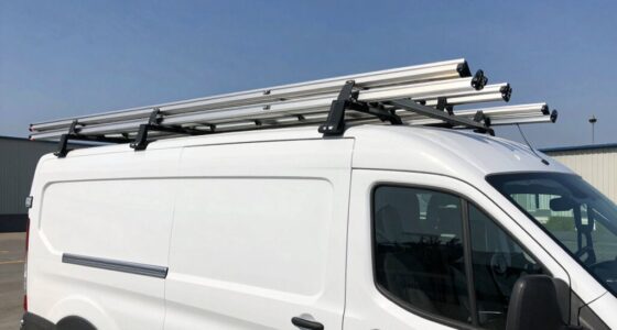 top transit ladder racks