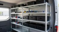 top transit van storage options