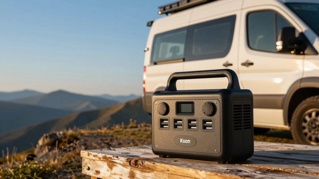 top van life power stations