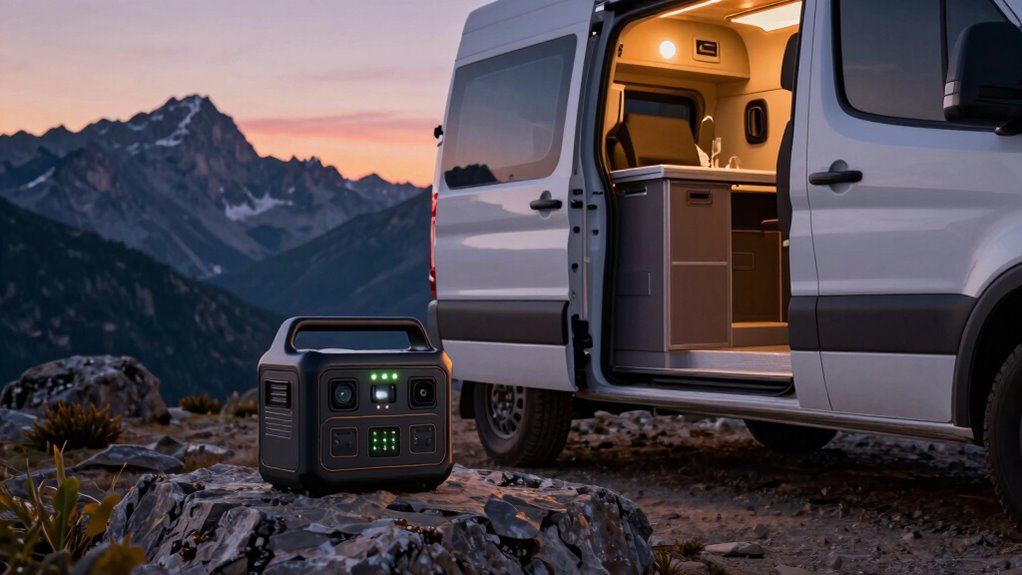 top van life power stations