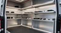 top van shelving options