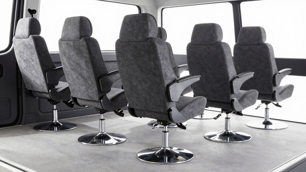 top van swivel seat mounts