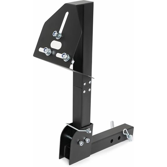 KUAFU Trailer Hitch Spare Tire Mount for Trucks