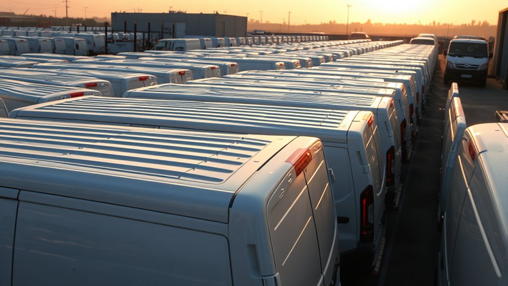 used electric van market