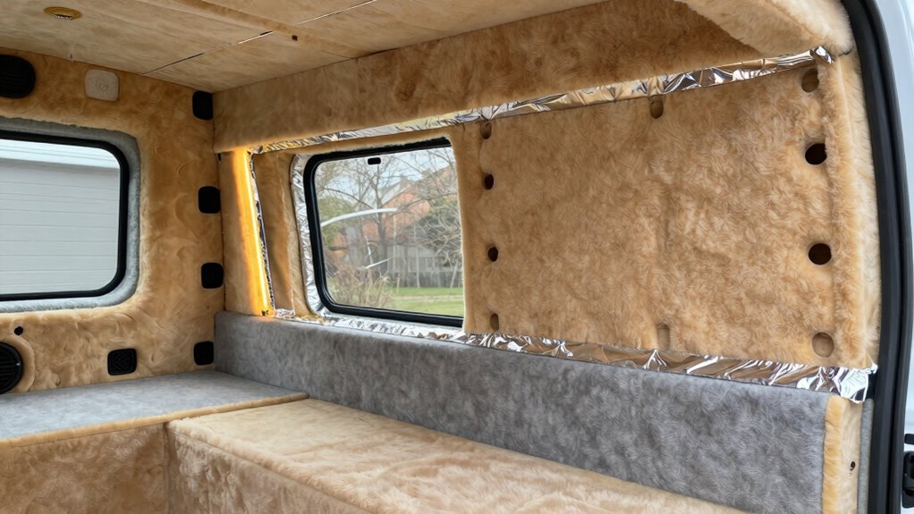 van insulation materials and techniques