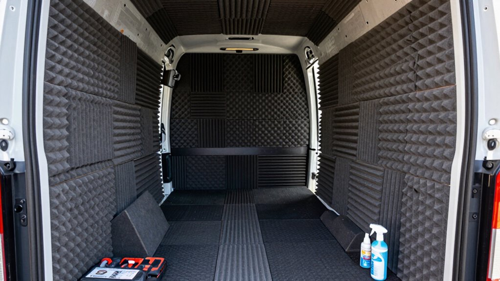 van interior soundproofing techniques