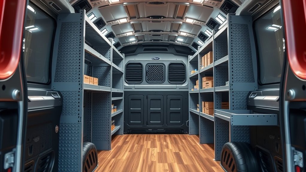 van shelving customization considerations