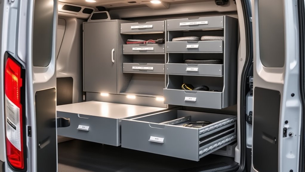 van storage system considerations
