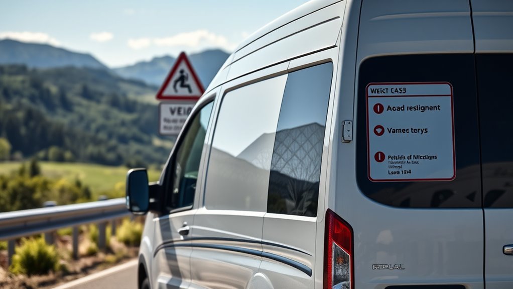 van weight safety compliance