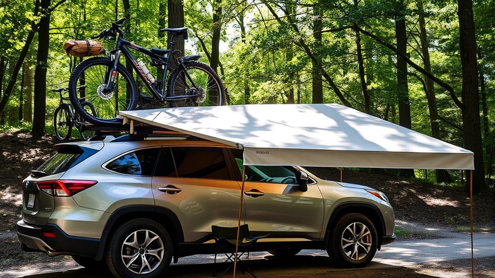 vehicle compatible roof rack installation