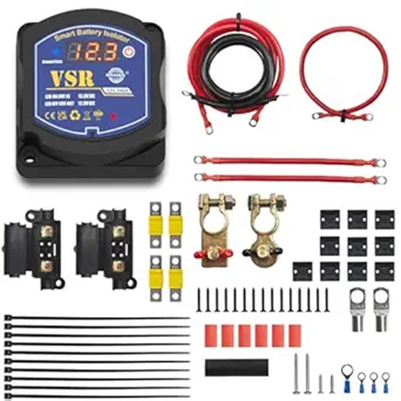 Dual Battery Isolator Kit 12V 140amp for Vehicles