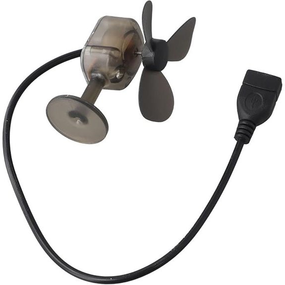 Wind USB Generator with LED Light and Charger