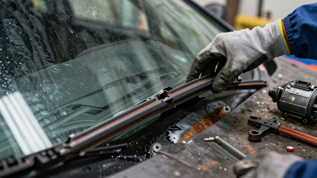 wiper motor parking issue