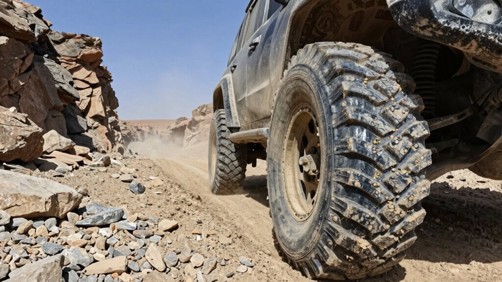 adapt tread for terrain