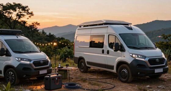 camping and work van power