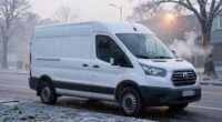 cold morning electric truck