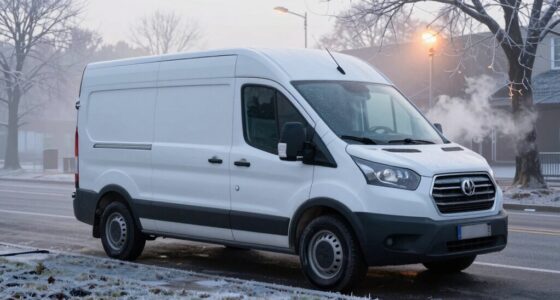 cold morning electric truck