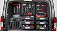 efficient van storage layout