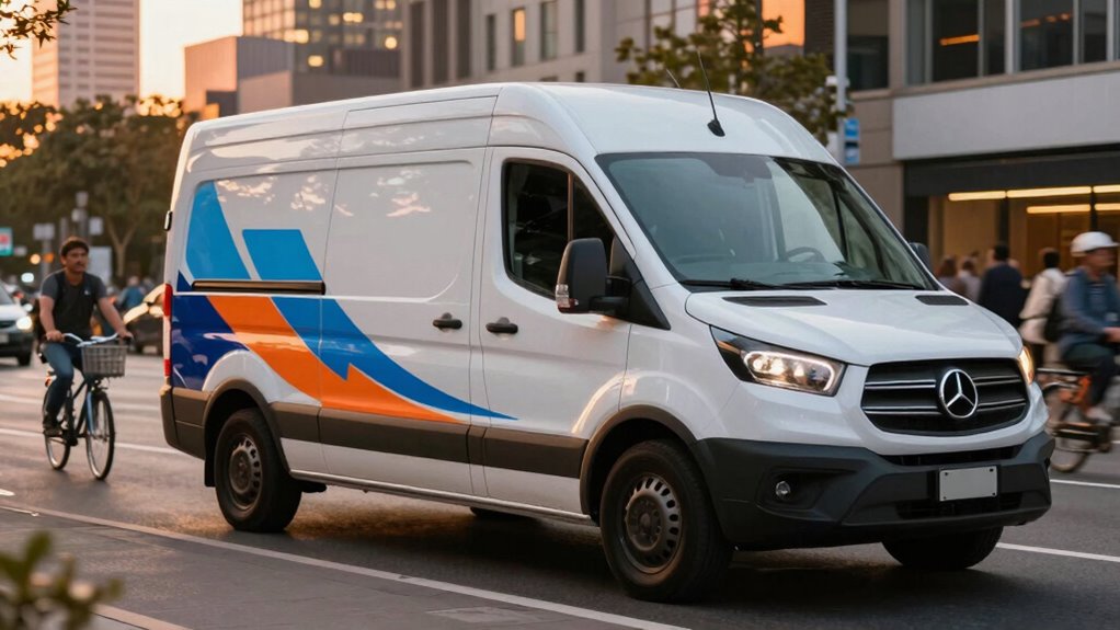 evolving commercial van package