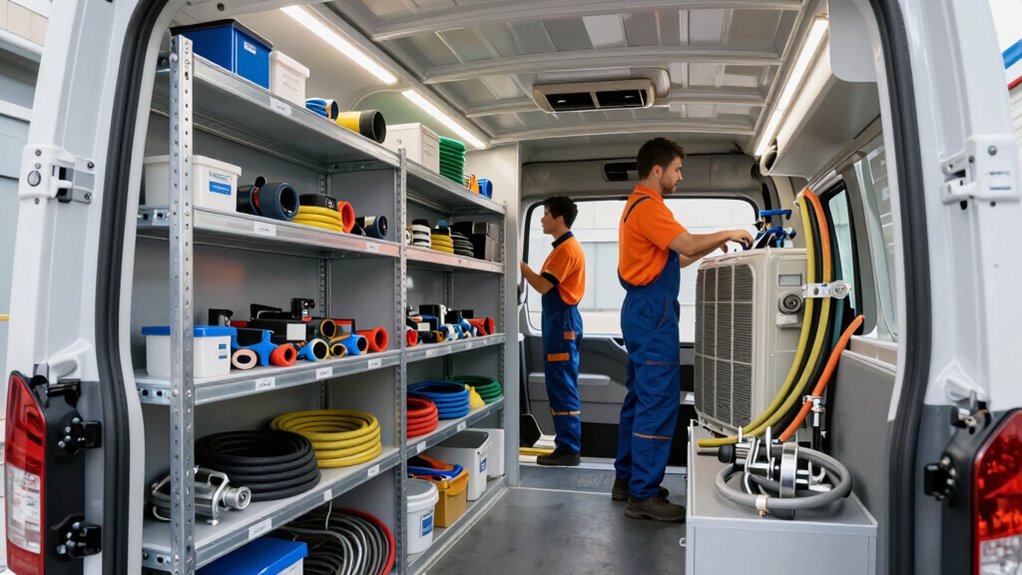 hvac van job efficiency
