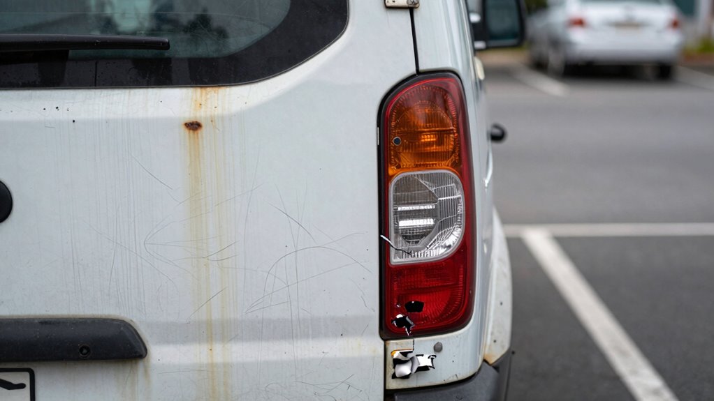 incorrect driver assignment damages van