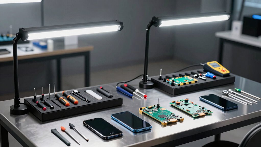 mobile repair equipment layout