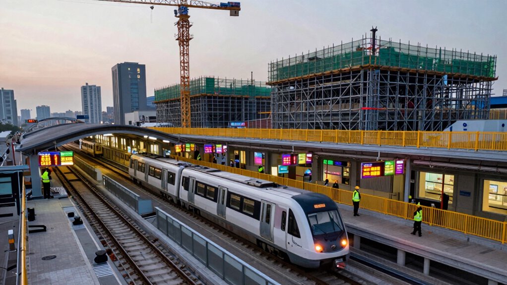 monitoring transit development milestones