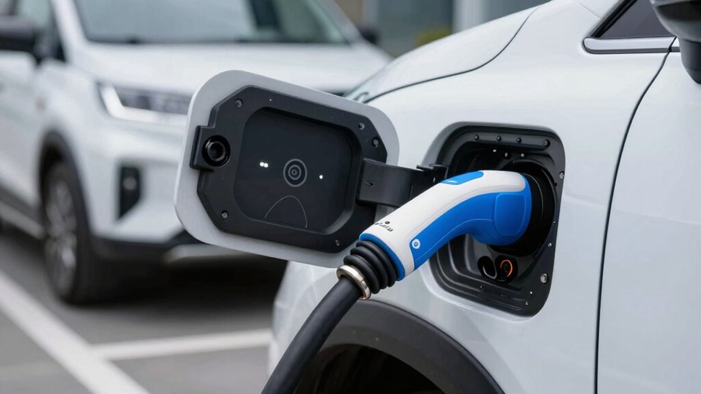 new e transit charging hardware