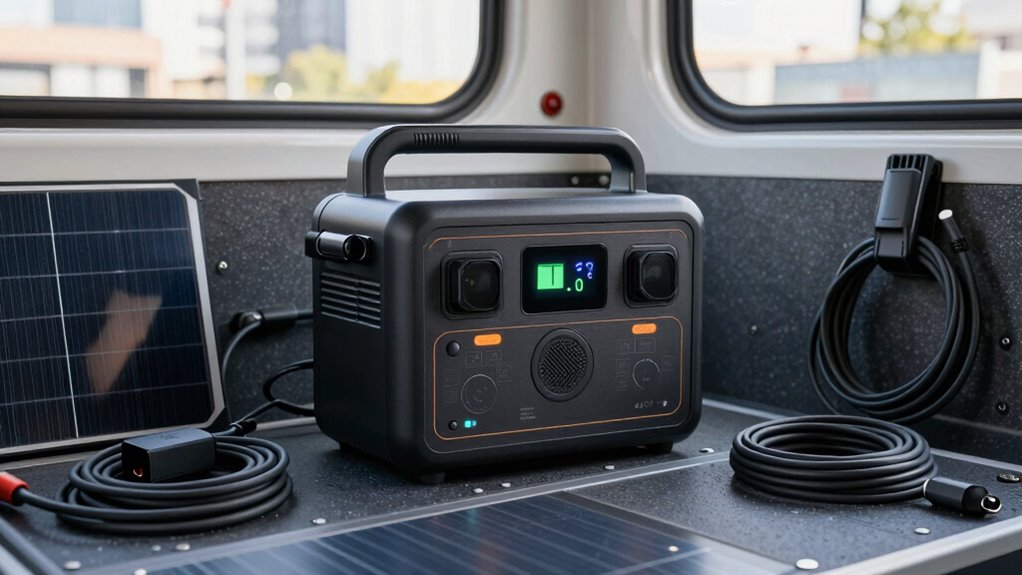 portable solar battery capacity