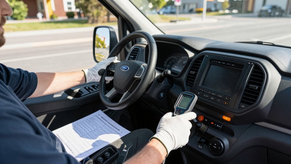 pre trip vehicle safety inspection