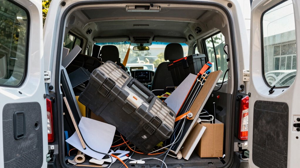 secure balanced cargo loading