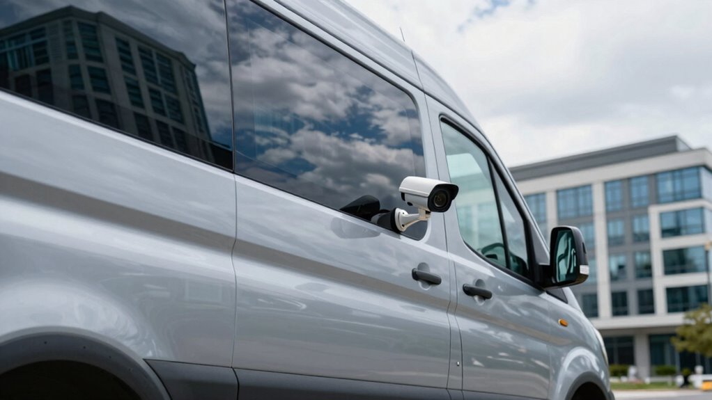 security camera business vans